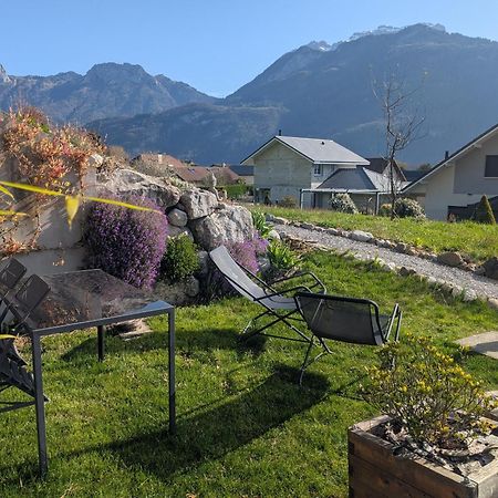 Studio A La Campagne Au Bout Du Lac D'Annecy Doussard Bagian luar foto