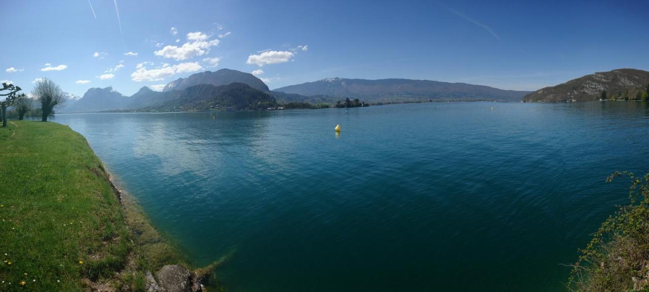 Studio A La Campagne Au Bout Du Lac D'Annecy Doussard Bagian luar foto